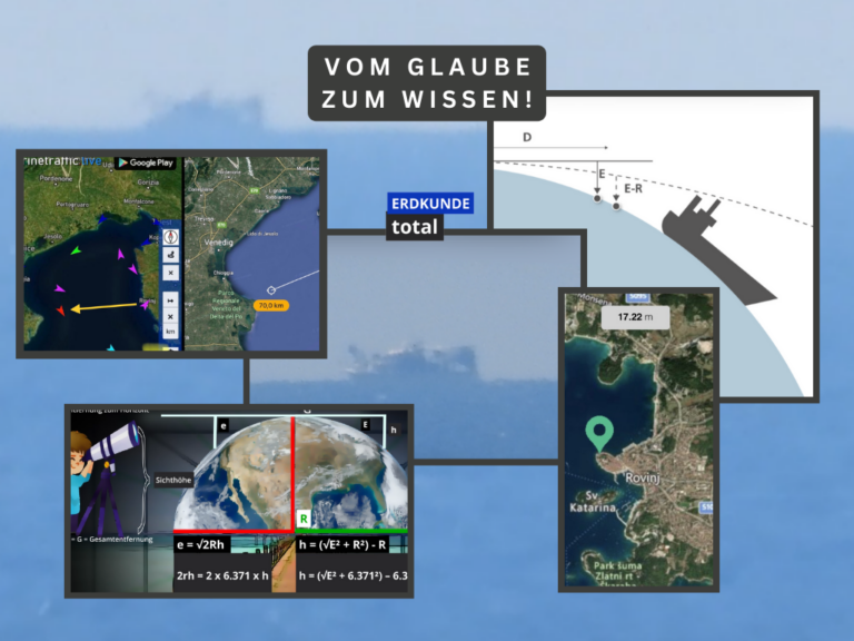 Ist die Erde wirklich eine Kugel? Vom Glaube zum Wissen!