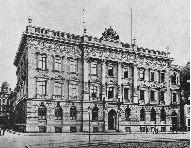 Die Dresdner Bank in Dresden – Ein jüdisch geprägtes Finanzinstitut und ihr Stammhaus von 1896