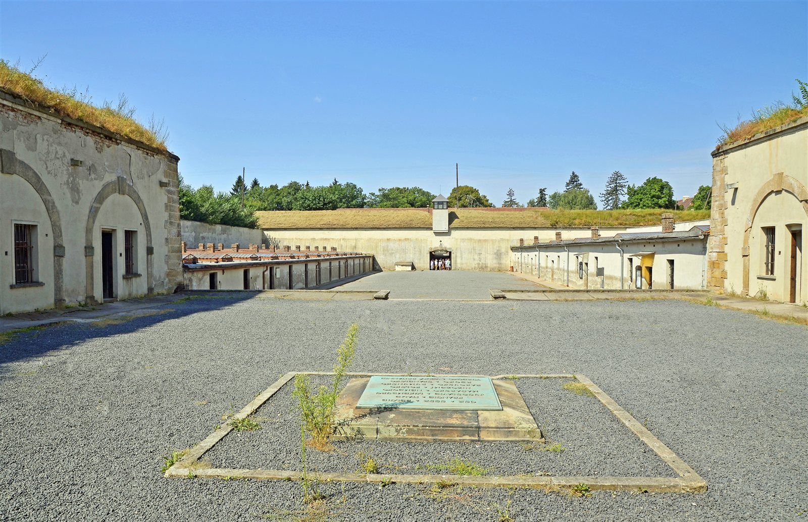 Kleine Festung: Gedenkort. Wir benennen dieses Kapitel mit Respekt. (Wikipedia) Bild: Guido Radig · CC BY 3.0