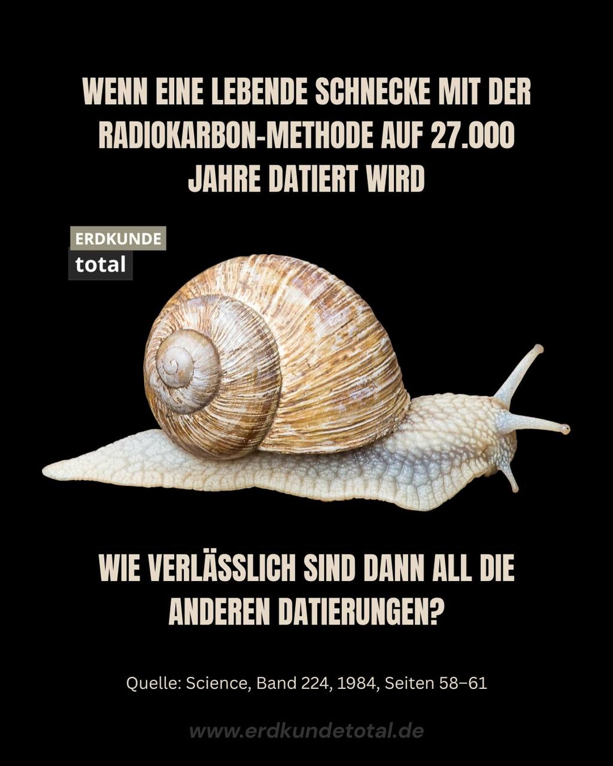 ERDKUNDE Meme · Schnecke
