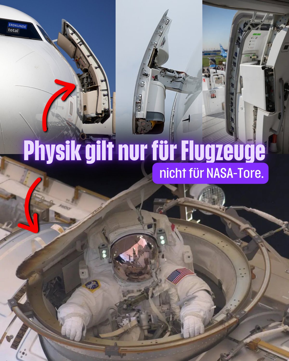 ERDKUNDE Meme · NASA Deckel