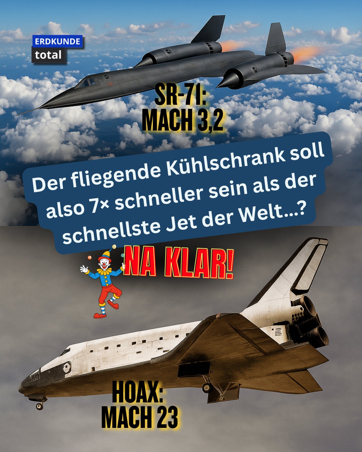 ERDKUNDE Meme · NASA JET