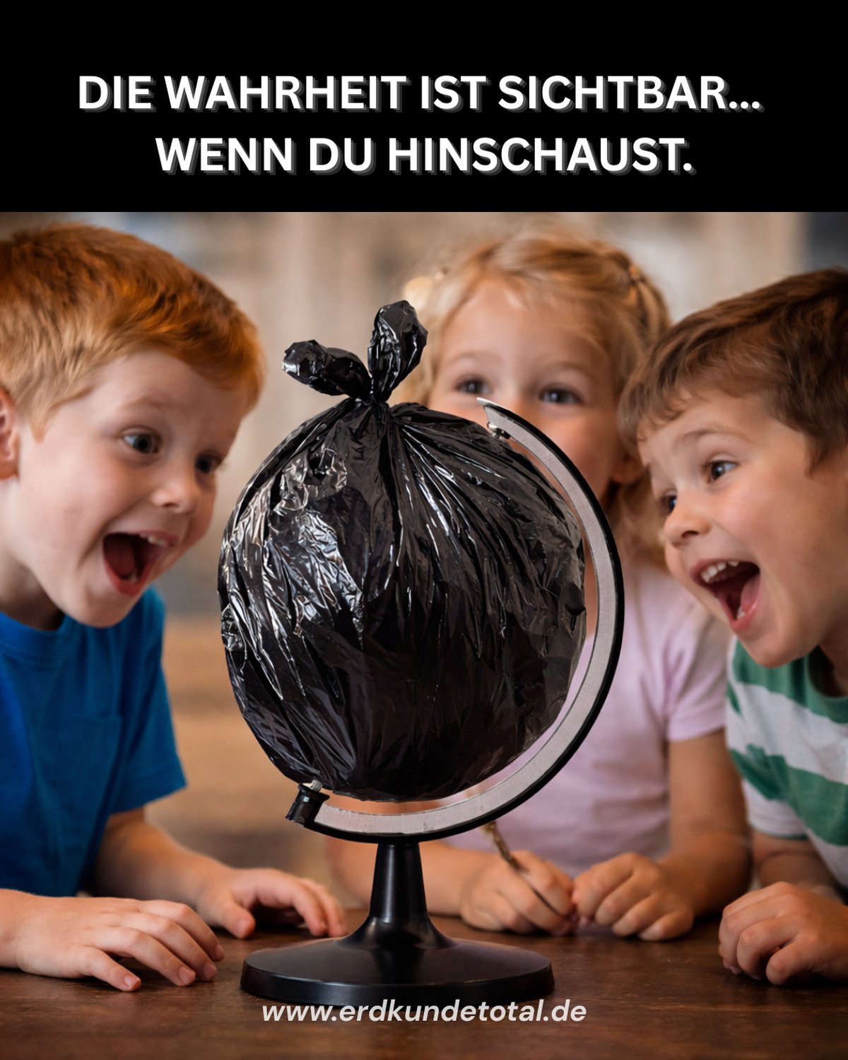 ERDKUNDE Meme · Globus Muell