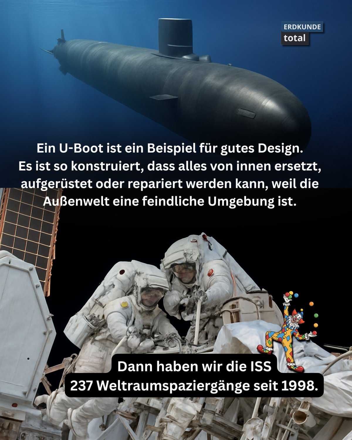 ERDKUNDE Meme · UBoot ISS
