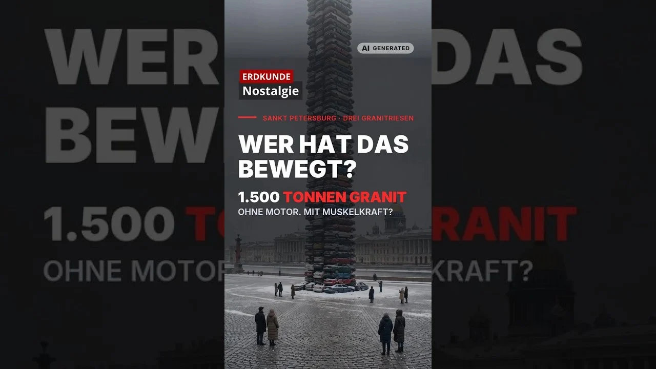 Vorschaubild: Drei Granitriesen: Tausend Autos, mit Muskelkraft?